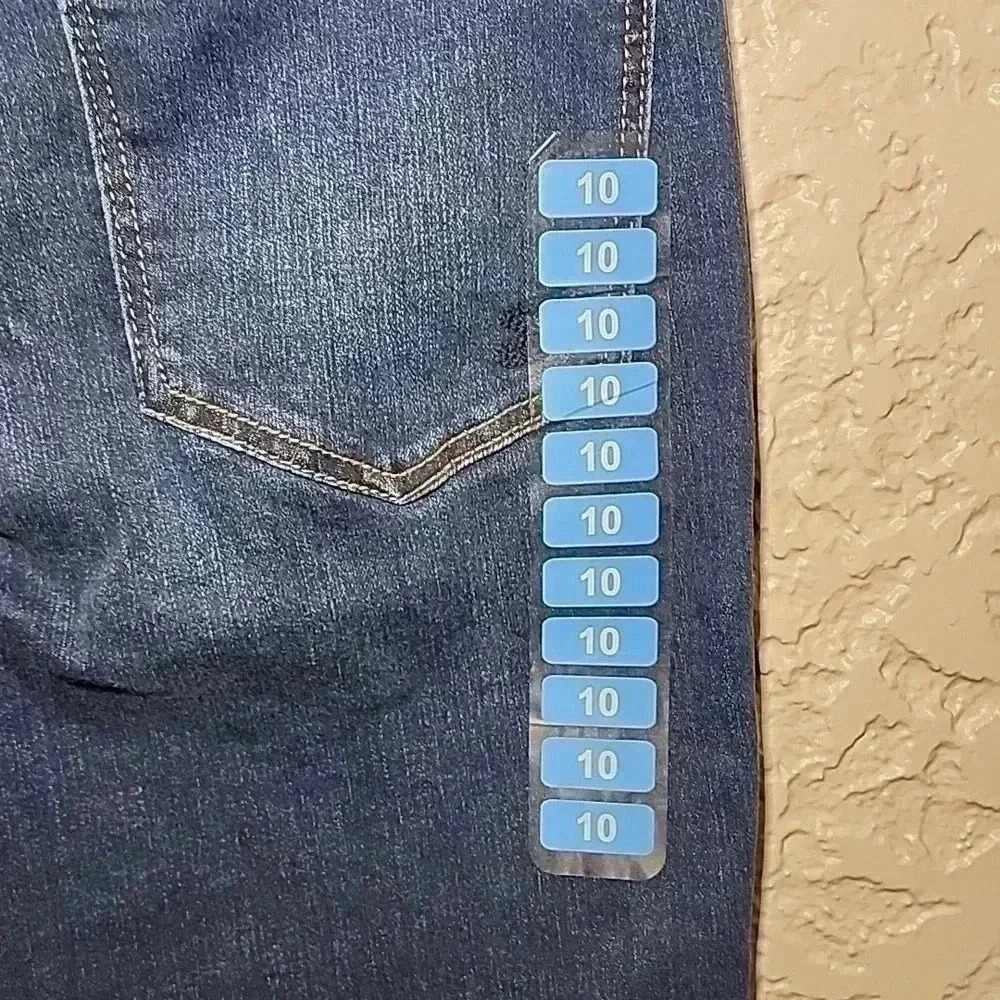 NWT Seven7 tummyless slim boot cut jeans sz 10 - Picture 5 of 5